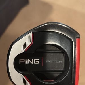 Black 2021 Ping Mallet Fetch Right Handed Putter 35" (Used)