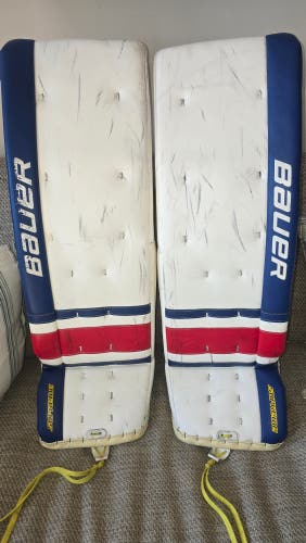 35" plus 2 Bauer TotalOne NXG Regular Goalie Full Set Pro Stock (Used)