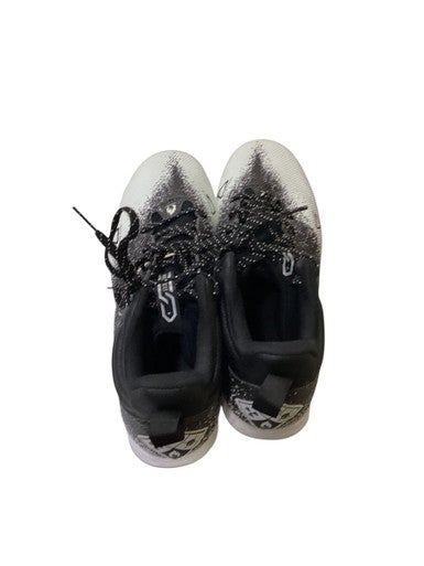 Used Under Armour Adult FB Cleats Black And White Senior 12 11884-S000050503
