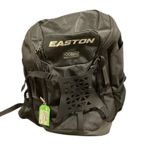 Used Easton BLACK PLAYER BACK PACK BB/SB Player Backpack Black 11884-S000050492
