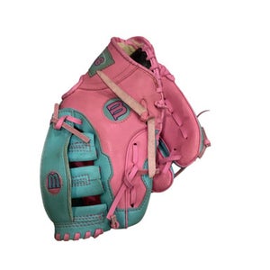 Used Wilson ITS A GIRL THING BB/SB Glove LH Throw Pink 10" 11884-S000050477