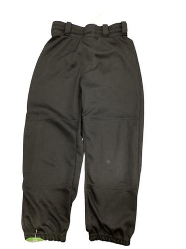 Used Rawlings BLK PANTS BB/SB Pant Boys Black SM 11884-S000050465