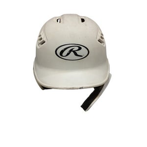 Used Rawlings WHT HELMET JW GRD Batting Helmet No Mask White SM 11884-S000050456