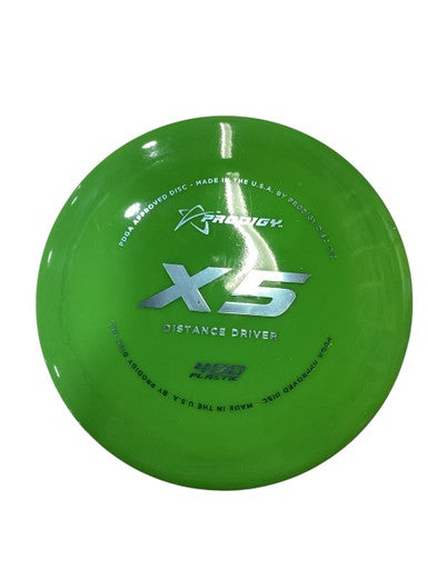 Used Prodigy Disc X5 Disc Golf Driver Green 11884-S000050434