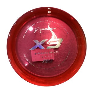 Used Prodigy Disc X3 Disc Golf Driver Red 11884-S000050433