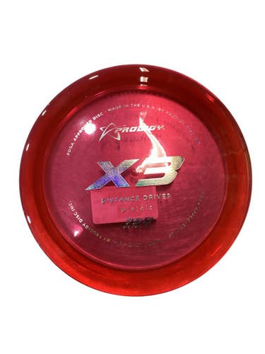 Used Prodigy Disc X3 Disc Golf Driver Red 11884-S000050433