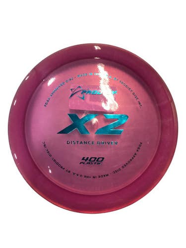 Used Prodigy Disc X2 Disc Golf Driver Purple 11884-S000050429