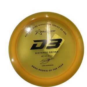 Used Prodigy Disc D3 Disc Golf Driver Gold 11884-S000050419