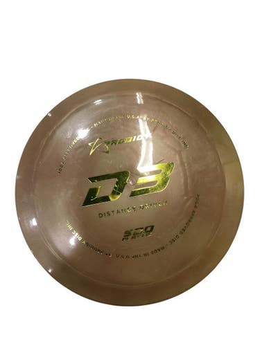 Used Prodigy Disc D3 Disc Golf Driver Brown 11884-S000050417