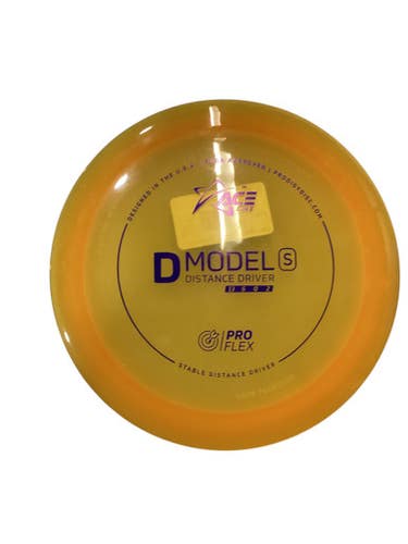 Used Prodigy Disc D MODEL S Disc Golf Driver Orange 11884-S000050421