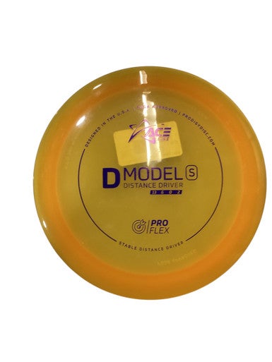 Used Prodigy Disc D MODEL S Disc Golf Driver Orange 11884-S000050421