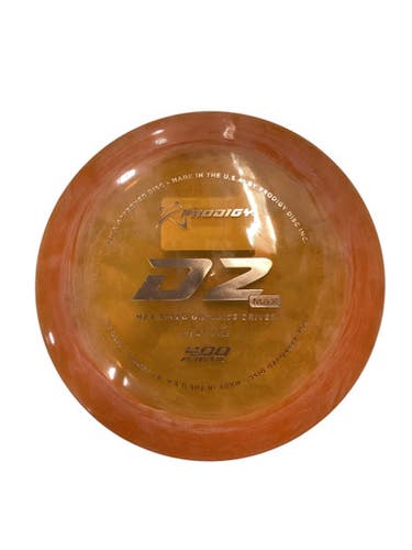 Used Prodigy Disc D2 MAX Disc Golf Driver Orange 11884-S000050415