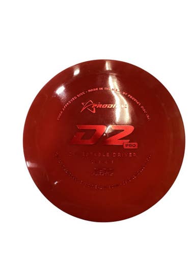 Used Prodigy Disc D2 PRO Disc Golf Driver Red 11884-S000050414