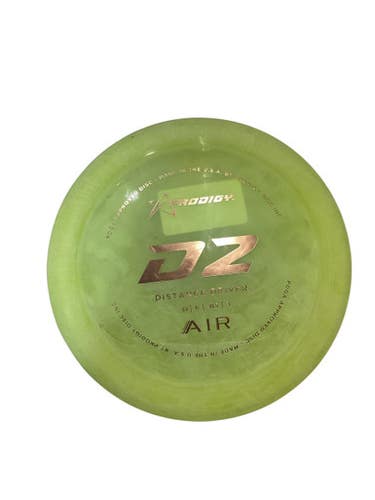Used Prodigy Disc D2 AIR Disc Golf Driver Yellow 11884-S000050412