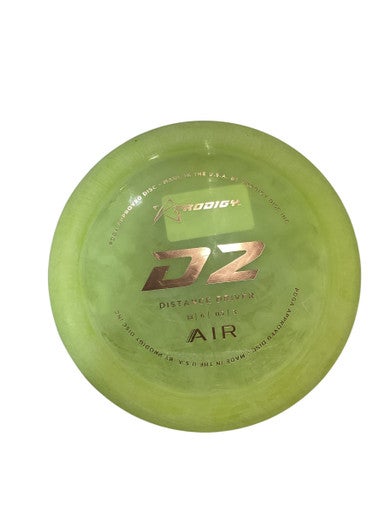Used Prodigy Disc D2 AIR Disc Golf Driver Yellow 11884-S000050412