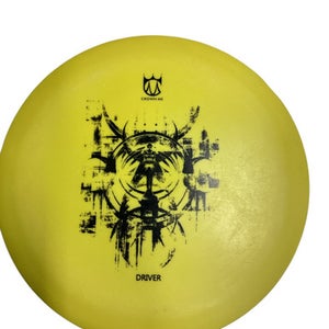 Used CROWN ME Disc Golf Driver Yellow 11884-S000050202