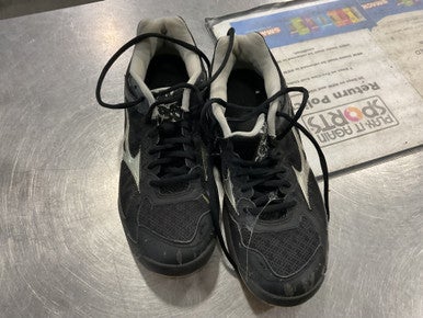 Used Mizuno VB Shoes Adult Black Senior 8.5 11614-S000218920