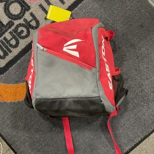 Used Easton BASEBALL BACKPACK BB/SB Player Carry Bag Red 11614-S000218853