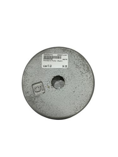 Used Standard Plate (Each) 5 lb 11347-S000252772