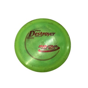 Used Innova PRO DESTROYER Disc Golf Driver Green 11347-S000252850