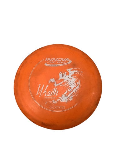 Used Innova DX WRAITH Disc Golf Driver Orange 11347-S000252846