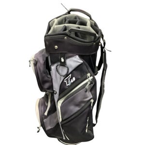 Used Tour Trek 14 WAY CART BAG Mens Cart Bag Black 11347-S000252820