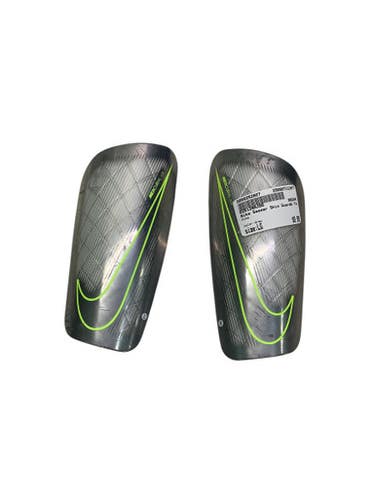 Used Nike Soccer Shin Guards Youth Grey LG 11347-S000252807
