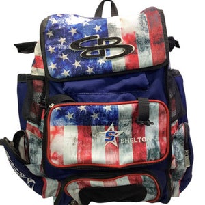 Used BoomBah 4 BAT BACKPACK BB/SB Player Backpack Red 11347-S000252808