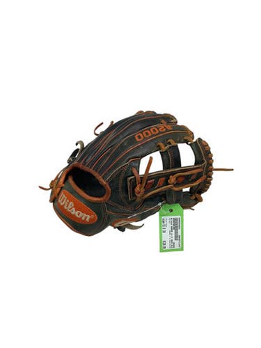 Used Wilson A2000 11.5 INCH GLOVE BB/SB Glove RH Throw Grey 11 1/2" 11347-S000252803