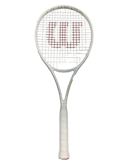 Used Wilson ULTRA UV 103 Adult Tennis Racquet White 3 3/8" 11613-S000165473