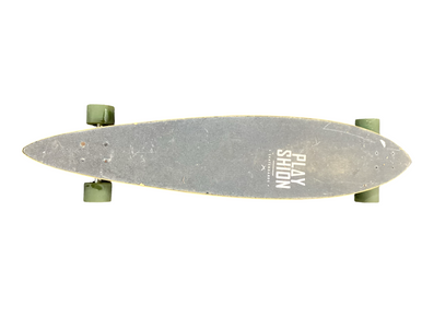Used PLAYSHION PINTAIL LONGBOARD Longboard Black Long 11613-S000165447