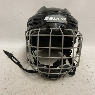 Used Bauer IMS 5.0 Helmet Cage Combo Black SM 11855-S000189121