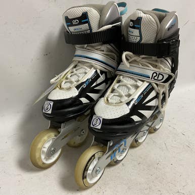 Used RollerDerby Q80X Senior Rec Fitness Skates White Senior 7 11855-S000189114