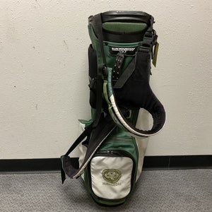 Used Sun Mtn ZERO-G Mens Stand Bag Green And White 11855-S000189108