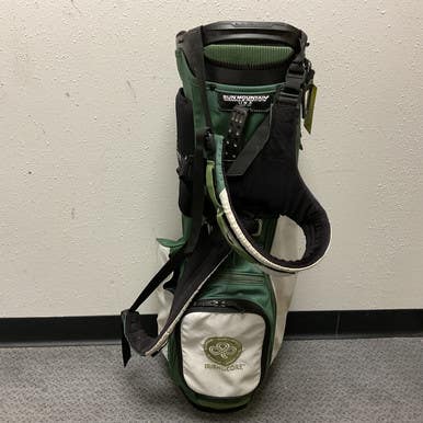 Used Sun Mtn ZERO-G Mens Stand Bag Green And White 11855-S000189108