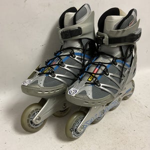 Used Salomon DR110 Senior Rec Fitness Skates Grey Senior 9.5 11855-S000189112