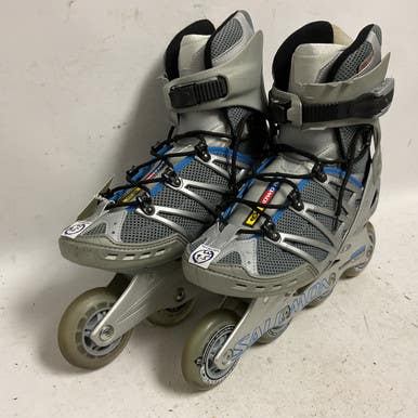 Used Salomon DR110 Senior Rec Fitness Skates Grey Senior 9.5 11855-S000189112