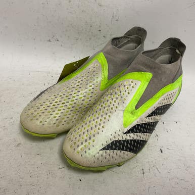 Used Adidas Predator Accuracy.2 698001 Soccer Cleats Black And White Senior 8.5 11855-S000189081