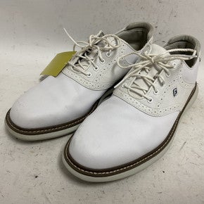 Used Foot Joy 57903 Mens Golf Shoes White Senior 11 11855-S000189074