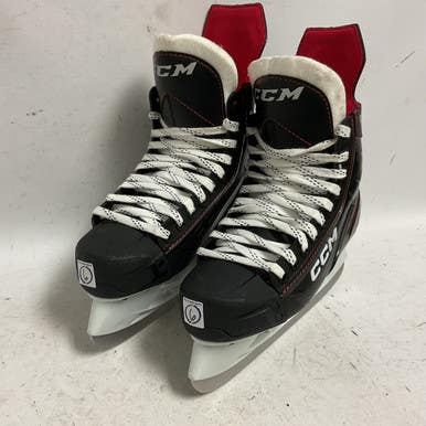Used CCM JETSPEED FT455 Intermediate Hockey Skate White/Black/Red Intermediate 6.0 11855-S000189157