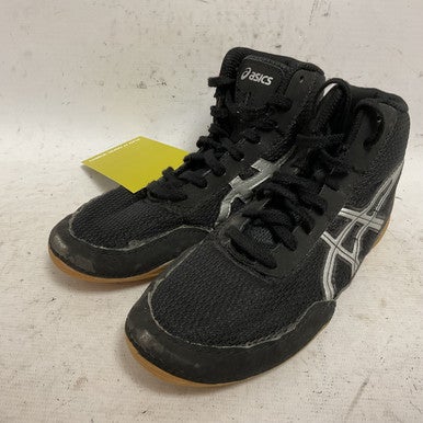 Used Asics C545N Wrestling Shoes Black Junior 02.5 11855-S000189136