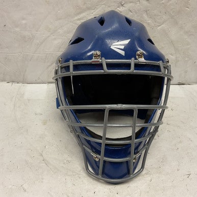 Used Easton BLACK MAGIC Catchers Helmet w/Mask Royal Blue S/M 11855-S000189134