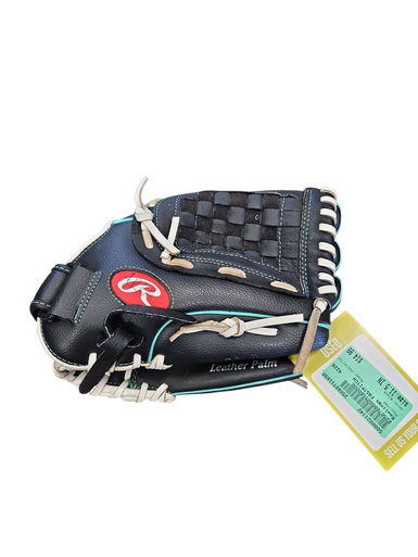 Used Rawlings FASTPITCH BB/SB Glove RH Throw Black 11 1/2" 11850-S000021142