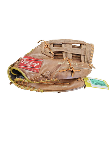 Used Rawlings PLAYER PREFERRED BB/SB Glove RH Throw Brown 14" 11850-S000021140