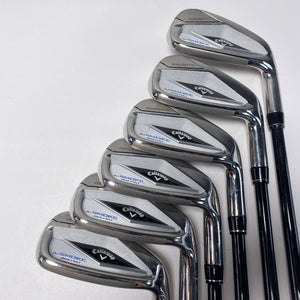 Callaway Paradym Ai Smoke Max Fast Iron Set 7-PW+GW+SW Tensei Blue SR RH