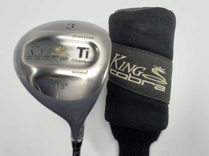Cobra King Cobra Titanium 3 Fairway Wood 15* Ultra Light Regular Mens RH HC
