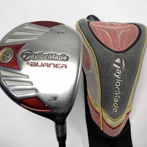 TaylorMade Burner Steel 2007 3 Fairway Wood 15* REAX 50g Stiff Mens RH