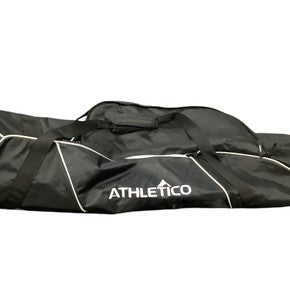 Used Athletico ROLLING BAT BAG BB/SB Player Wheeled Bag Black 11479-S000400923