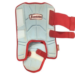 Used Franklin BB/SB Shin/Foot Protector Carolina Blue 11479-S000400893