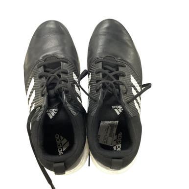 Used Adidas CP TRAXION SL Mens Golf Shoes Black Senior 10 11479-S000400887